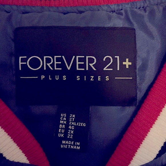 💙❤️ Like New- FOREVER 21 California Jacket - Picture 6 of 6